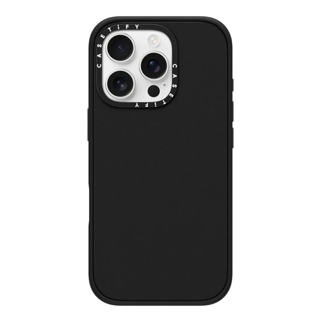 Casetify รุ่น Impact Case With Magsafe - เคส iPhone 16 Pro Max - สี Matte Black