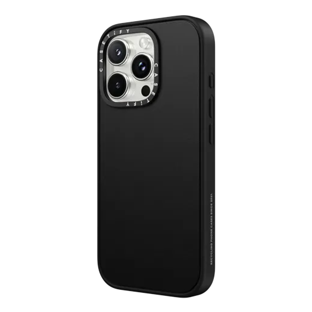 Casetify รุ่น Impact Case With Magsafe - เคส iPhone 16 Pro Max - สี Matte Black