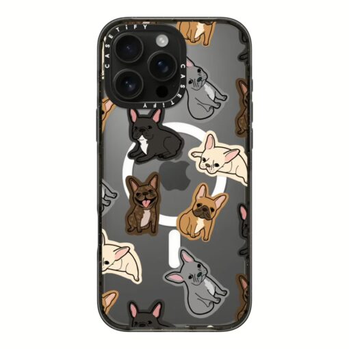 Casetify รุ่น Impact Case with Magsafe/Black - เคส iPhone 16 Pro Max - สี Excuse My Frenchie - Image 2
