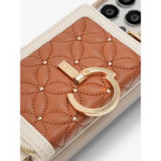 Custype รุ่น BraidTrend- Bloom Stitching Phone Case - เคส iPhone 16 Pro Max - สี Brown