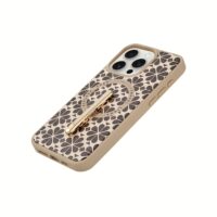 Custype รุ่น Magnetic Wireless Charging Phone Case with Single Pole stand - เคส iPhone 16 Pro Max - สี Clover Apricot