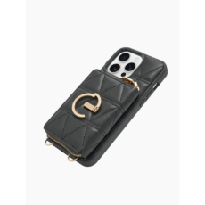 Custype รุ่น ZipPouch E-Stand Wallet Phone Case - เคส iPhone 16 Pro Max - สี Triangle Black