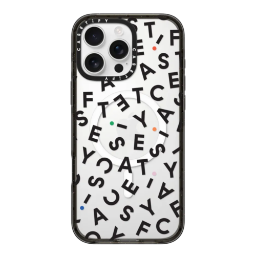 Casetify รุ่น Impact Case with Magsafe/Black - เคส iPhone 16 Pro Max - สี Monogram