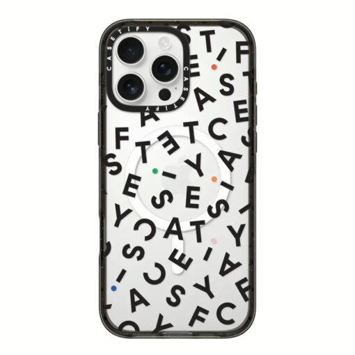 Casetify รุ่น Impact Case with Magsafe/Black - เคส iPhone 16 Pro Max - สี Monogram - Image 4