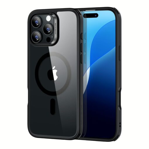 ESR รุ่น Classic Hybrid Case (HaloLock) - เคส iPhone 16 Pro - สี Clear Black