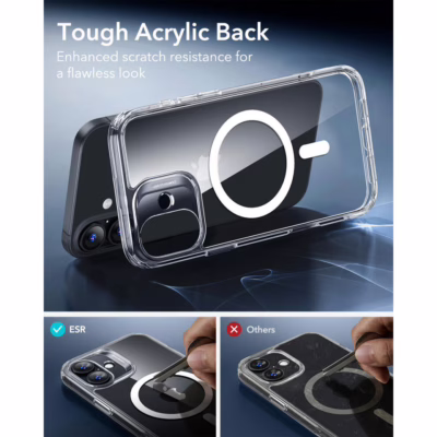 ESR รุ่น Classic Hybrid Case (HaloLock) - เคส iPhone 16 - สี Clear