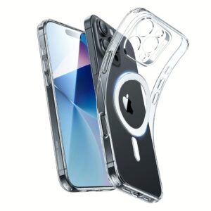 ESR รุ่น Zero Clear Case (HaloLock) - เคส iPhone 16 Pro - สี Clear