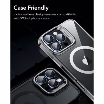 ESR รุ่น Camera Lens Protector - กระจกเลนส์กล้อง iPhone 16 Pro / 16 Pro Max - สี Clear