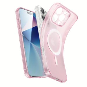 ESR รุ่น Zero Clear Case (HaloLock) - เคส iPhone 16 Pro Max - สี Frosted Pink