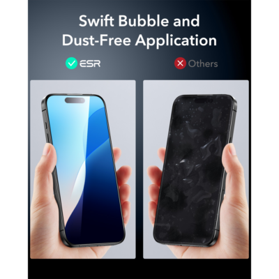 ESR รุ่น Armorite-Screen Protector - ฟิล์ม iPhone 16 Pro - สี Clear