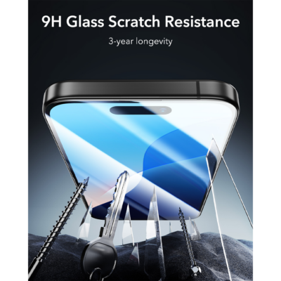 ESR รุ่น Armorite-Screen Protector - ฟิล์ม iPhone 16 Pro - สี Clear