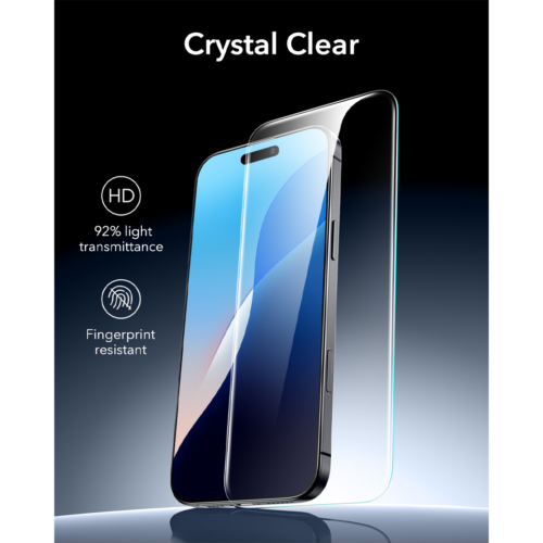 ESR รุ่น Armorite-Screen Protector - ฟิล์ม iPhone 16 Pro - สี Clear