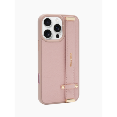 Custype รุ่น StandEase- Wrist Stand Phone Case - เคส iPhone 16 Pro - สี Pink
