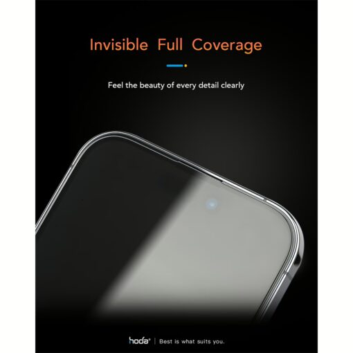 Hoda รุ่น Glass Protector Matte Anti-Glare - ฟิล์มกระจก iPhone 16 Pro Max - Image 6