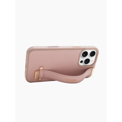 Custype รุ่น StandEase- Wrist Stand Phone Case - เคส iPhone 16 Pro - สี Pink