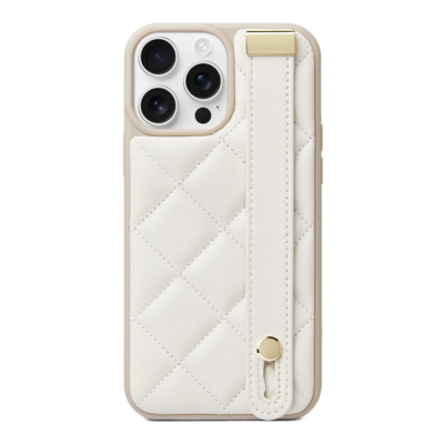 Custype รุ่น Phone Case with Wrist Band - เคส iPhone 16 Pro Max - สี Nude