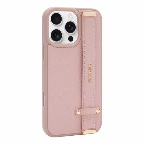 Custype รุ่น StandEase- Wrist Stand Phone Case - เคส iPhone 16 Pro Max - สี Pink