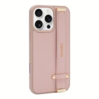 Custype รุ่น StandEase- Wrist Stand Phone Case - เคส iPhone 16 Pro Max - สี Pink