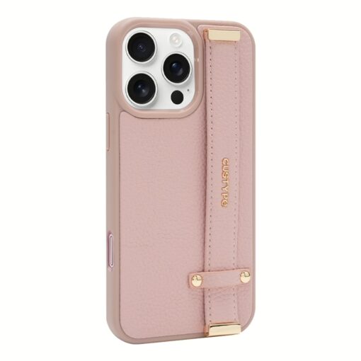 Custype รุ่น StandEase- Wrist Stand Phone Case - เคส iPhone 16 Pro Max - สี Pink - Image 2