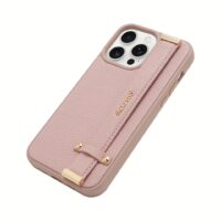Custype รุ่น StandEase- Wrist Stand Phone Case - เคส iPhone 16 Pro Max - สี Pink
