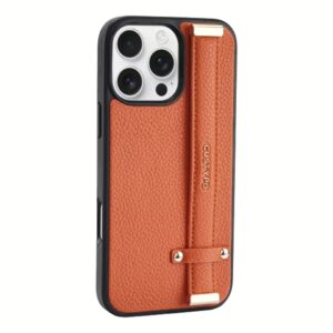 Custype รุ่น StandEase- Wrist Stand Phone Case - เคส iPhone 16 Pro Max - สี Orange