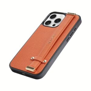 Custype รุ่น StandEase- Wrist Stand Phone Case - เคส iPhone 16 Pro Max - สี Orange
