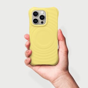 Casetify รุ่น Ripple Case - เคส iPhone 15 Pro Max - สี Butter Cream Yellow 8 Casetify รุ่น Ripple Case - เคส iPhone 15 Pro Max - สี Butter Cream Yellow
