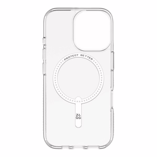 Zagg รุ่น Essential Clear Snap - เคส iPhone 16 - สี Clear