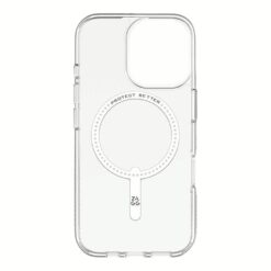 Zagg รุ่น Essential Clear Snap - เคส iPhone 16 - สี Clear