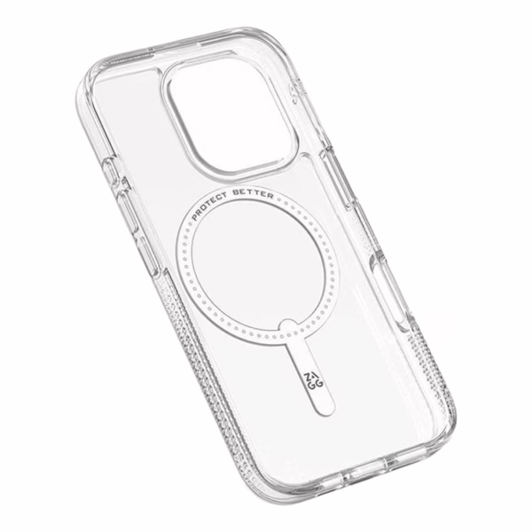 Zagg รุ่น Essential Clear Snap - เคส iPhone 16 - สี Clear