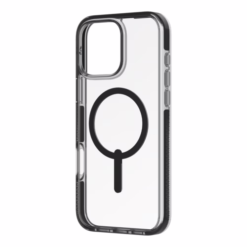 Zagg รุ่น Santa Cruz Snap - เคส iPhone 16 Pro - สี Black