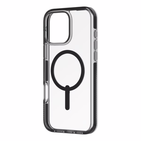 Zagg รุ่น Santa Cruz Snap - เคส iPhone 16 Pro - สี Black