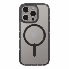 Zagg รุ่น Santa Cruz Snap - เคส iPhone 16 Pro - สี Black