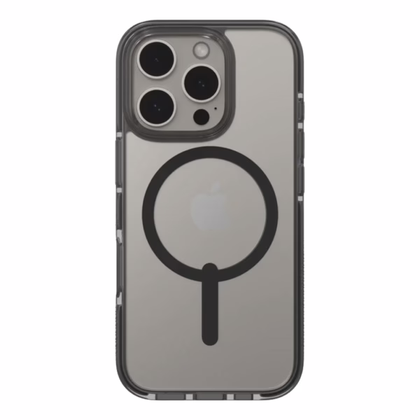 Zagg รุ่น Santa Cruz Snap - เคส iPhone 16 Pro - สี Black