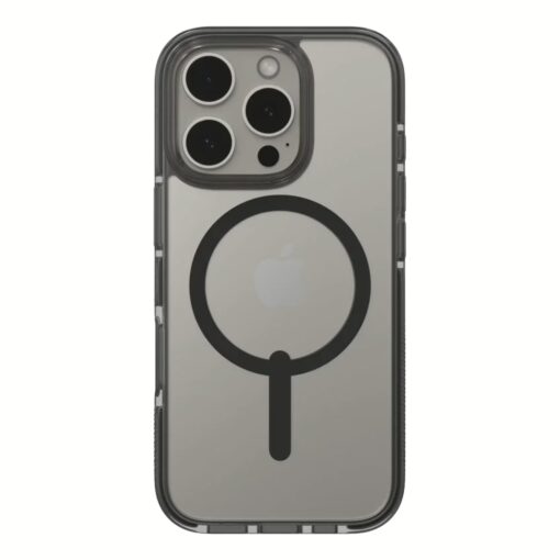 Zagg รุ่น Santa Cruz Snap - เคส iPhone 16 Pro - สี Black