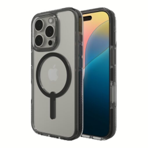 Zagg รุ่น Santa Cruz Snap - เคส iPhone 16 Pro - สี Black - Image 2