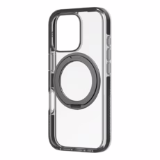 Zagg รุ่น Santa Cruz Snap with 360 rotate stand - เคส iPhone 16 Pro - สี Black