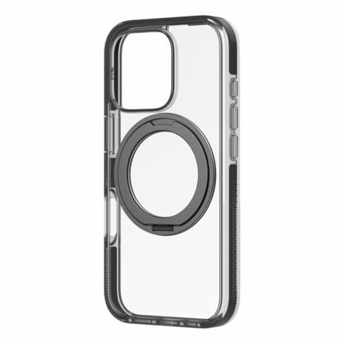Zagg รุ่น Santa Cruz Snap with 360 rotate stand - เคส iPhone 16 Pro - สี Black