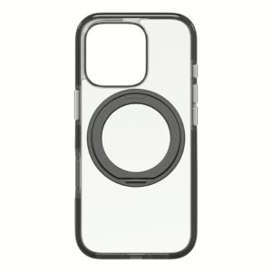 Zagg รุ่น Santa Cruz Snap with 360 rotate stand - เคส iPhone 16 Pro - สี Black