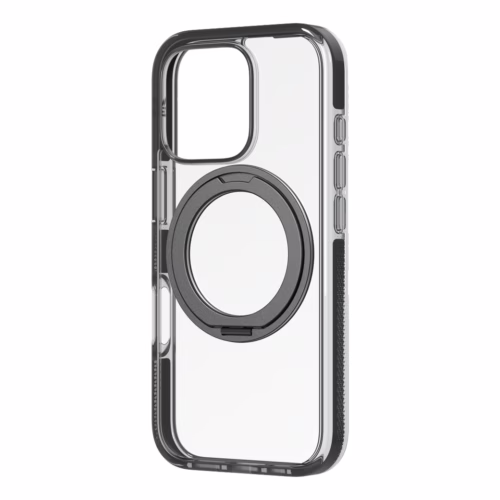 Zagg รุ่น Santa Cruz Snap with 360 rotate stand - เคส iPhone 16 Pro - สี Black