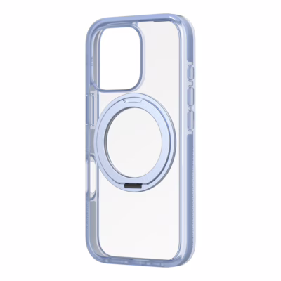 Zagg รุ่น Santa Cruz Snap with 360 rotate stand - เคส iPhone 16 Pro - สี Foggy Blue