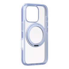 Zagg รุ่น Santa Cruz Snap with 360 rotate stand - เคส iPhone 16 Pro - สี Foggy Blue