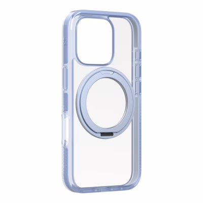 Zagg รุ่น Santa Cruz Snap with 360 rotate stand - เคส iPhone 16 Pro - สี Foggy Blue