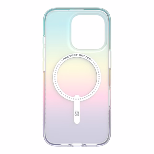 Zagg รุ่น Milan Snap - เคส iPhone 16 Pro Max - สี Iridescent