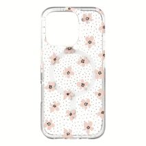 Zagg รุ่น Milan Snap - เคส iPhone 16 Pro - สี Floral-Pink Daisies