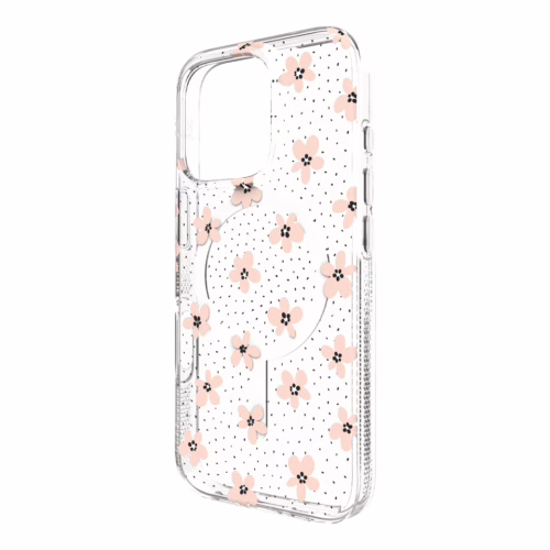 Zagg รุ่น Milan Snap - เคส iPhone 16 Pro Max - สี Floral-Pink Daisies