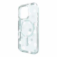 Zagg รุ่น Milan Snap - เคส iPhone 16 Pro - สี Green Daisies