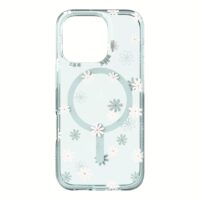 Zagg รุ่น Milan Snap - เคส iPhone 16 Pro Max - สี Green Daisies