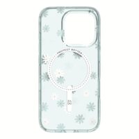 Zagg รุ่น Milan Snap - เคส iPhone 16 Pro Max - สี Green Daisies