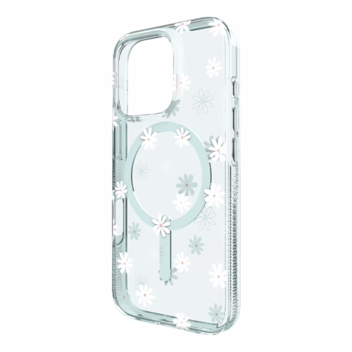 Zagg รุ่น Milan Snap - เคส iPhone 16 Pro Max - สี Green Daisies